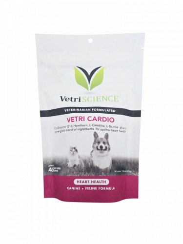VetriScience 貓犬用心血管保健咀嚼片45粒 [09PK602.045]