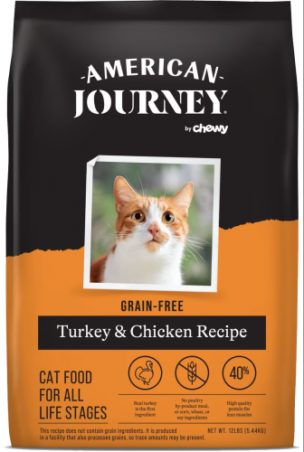 American Journey 原美旅程 無穀物雞肉+火雞肉配方 貓糧 12lbs