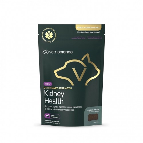 VetriScience 犬貓用加強版腎臟咀嚼片 60粒 [0900650.060]