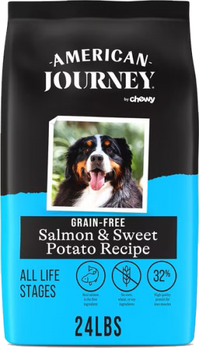 American Journey 無穀物三文魚+甜薯配方 全犬糧 24lbs